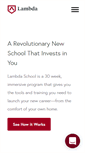 Mobile Screenshot of lambdaschool.com